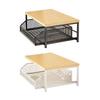 Carrello da cucina per microonde di facile montaggio, scaffale da cucina, supporto per microonde
