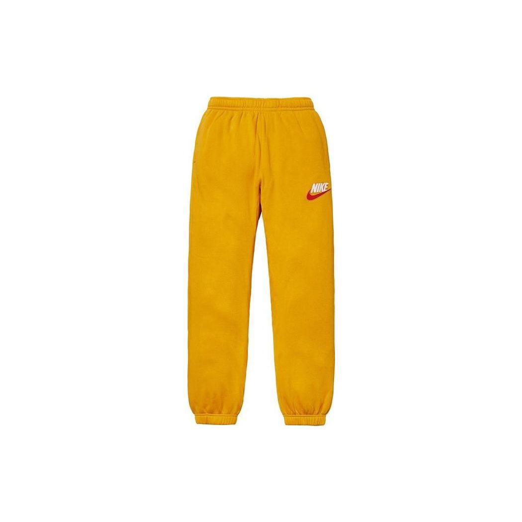 

Nike Спортивные брюки с вышитым логотипом X Supreme, мужские, желтые, BQ3768-752 S
