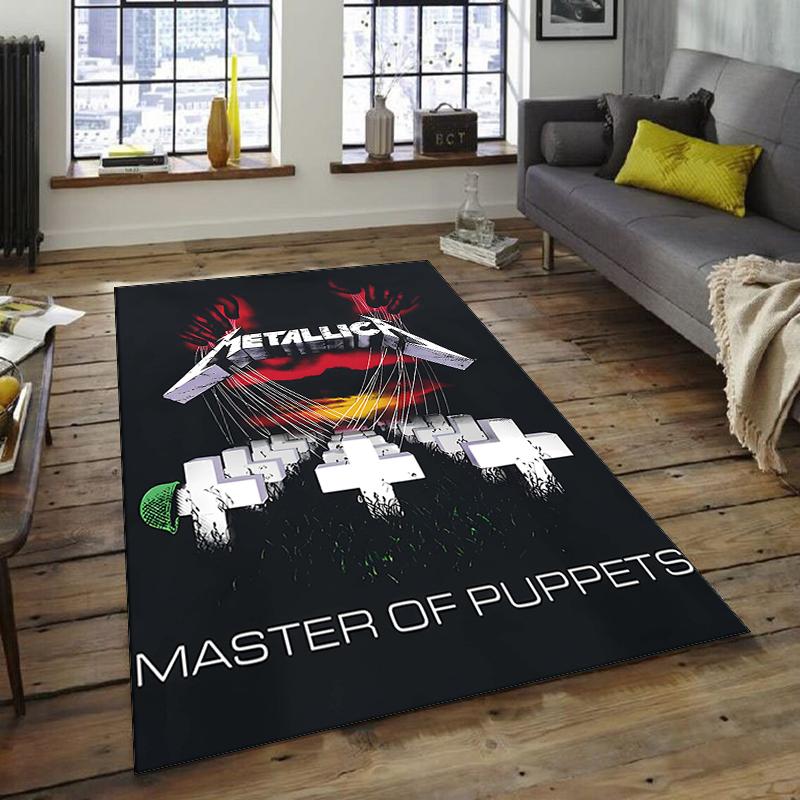 1 Stück Rammstein1 Design Teppich - Rutschfest, Weich & Gemütlich Fußmatte für Wohnzimmer, Schlafzimmer, Büro - Innen-/Außenbereich Dekorteppich