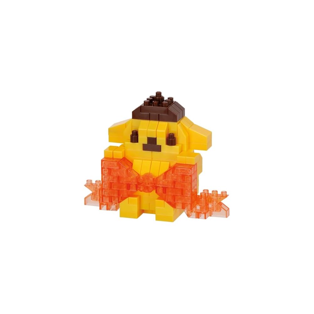 Kawada Nanoblock Pompompurin Big Ribbon Building Set 3x10.5x18cm for Ages 12 and Up