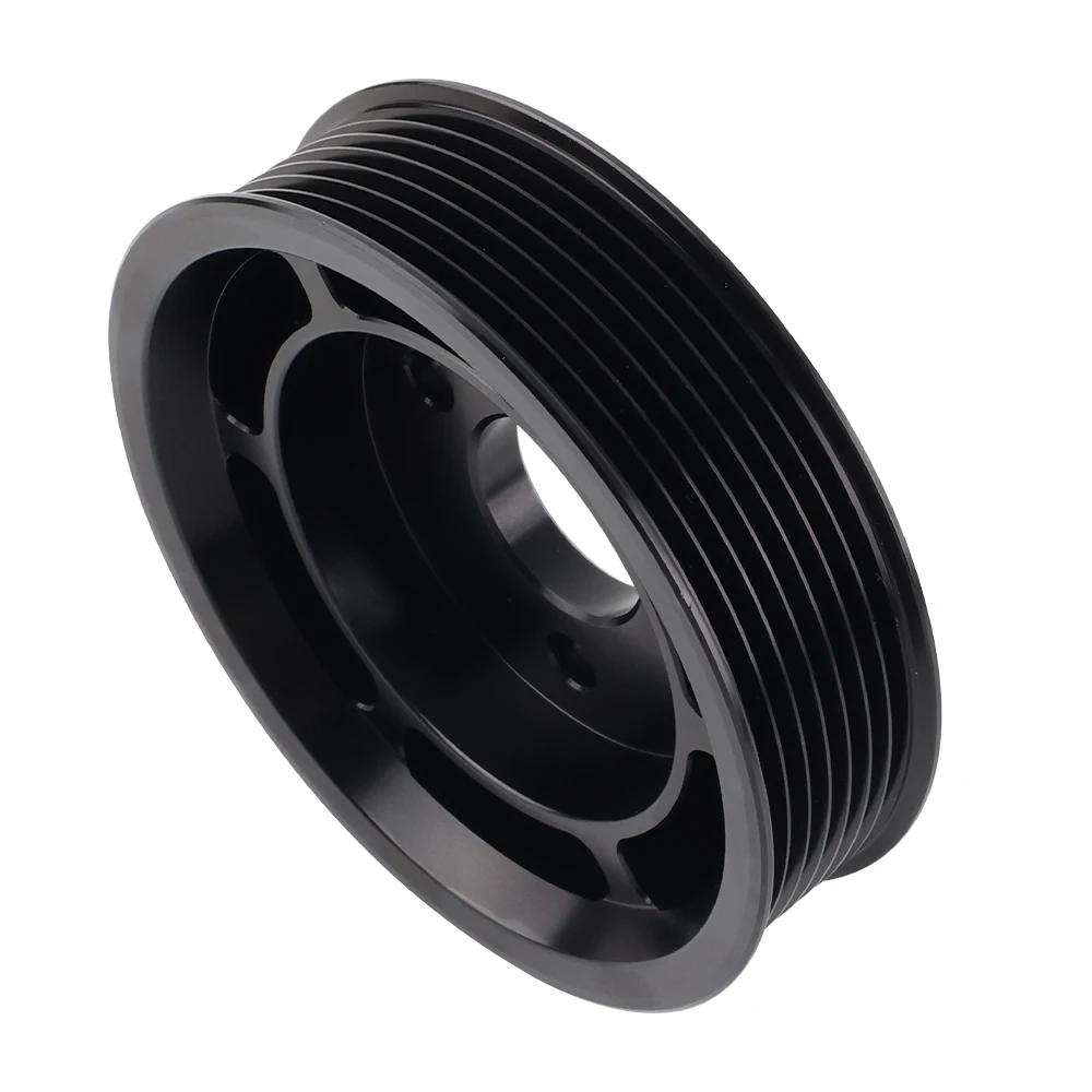Power Steering Aluminium Pulley 32427553955 Black For BMW E82 E88 135i E90 E91 E92 E93 335i 335xi N54 Belts Pulleys Engine Parts