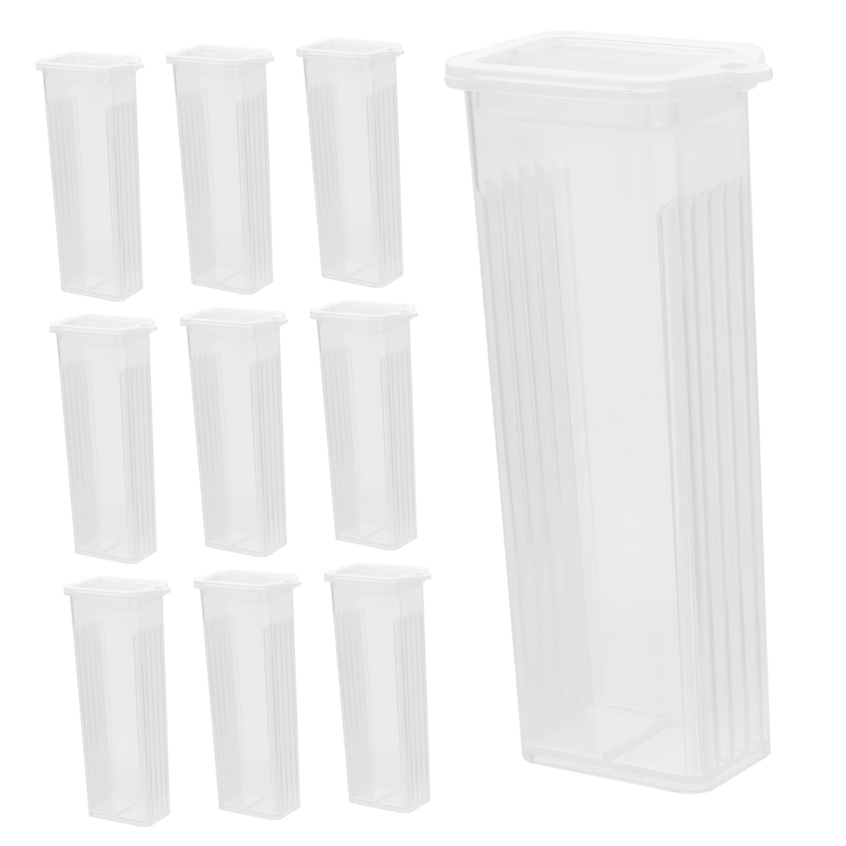 

TOYMYTOY Microscope Slide Holds 20 with 5 Slide ABS Durable Slotted Slide for Storage and x x inches Case, Slides, Mailers, Material, Holder,