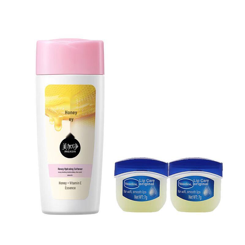 

Vaseline Original Lip Balm & Maxam Honey Toner Set