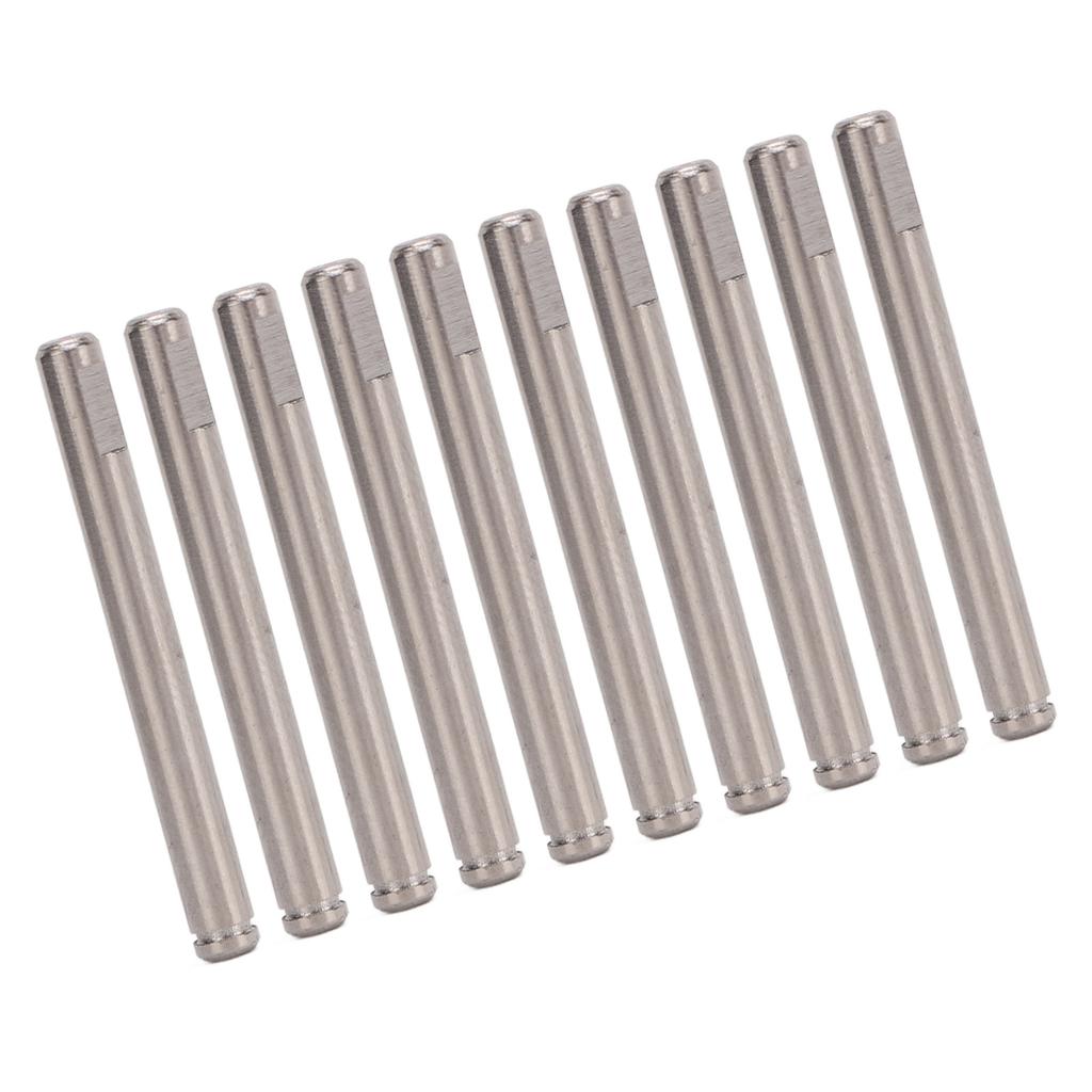 10 Stück RC Motorwelle 3x28,5mm RC Bürstenlose Motorwellen Ersatz mit Sicherungsringen Position Flach