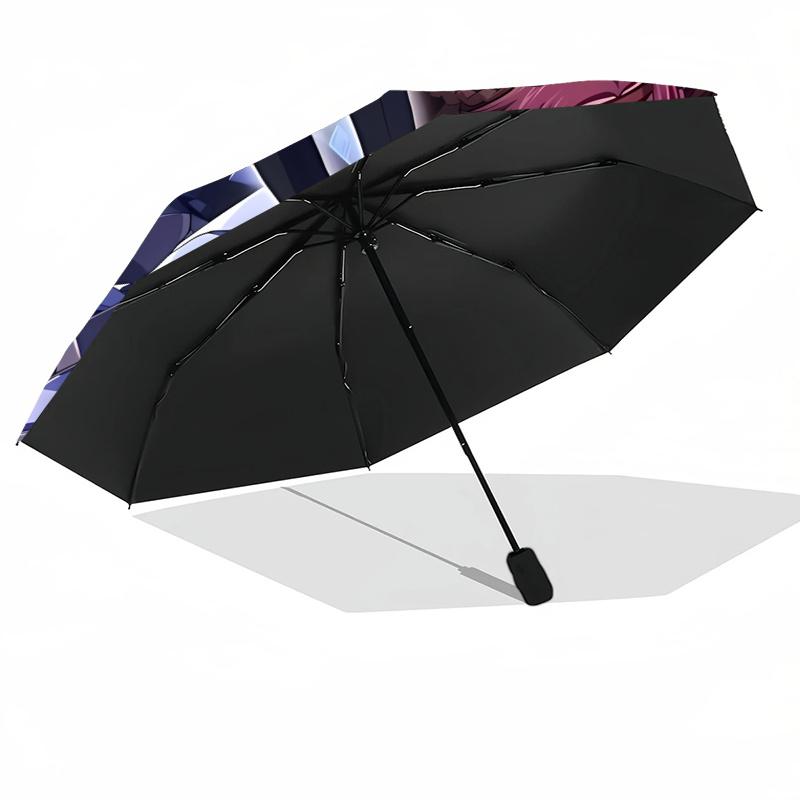 Code Geass Umbrella with Automatic Open/Close & Self-8-Rib Heavy-Duty Umbrella, Compact Travel Umbrella Suitable for Outdoor