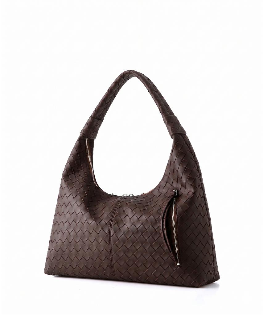 Jolly Lune Bag - Weaving Dark Brown