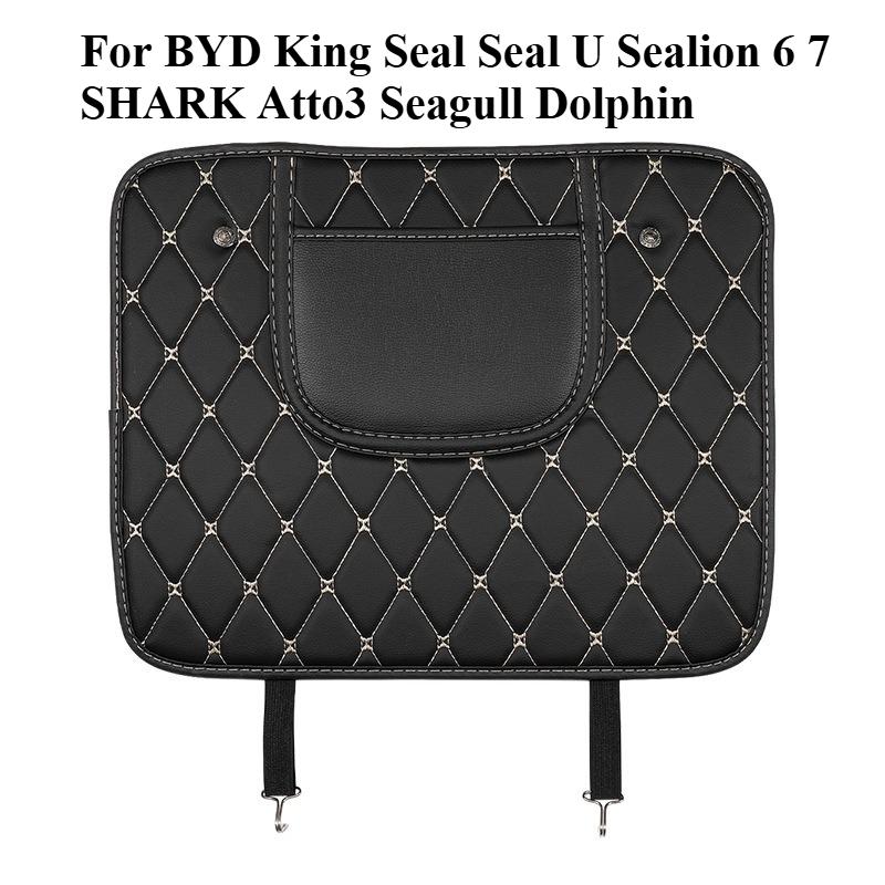 Autositz Anti-Tritt-Matte Sitzrücken-Schutzmatte Zubehör Für BYD King Seal Seal U Sealion 6 7 SHARK Atto3 Seagull Dolphin