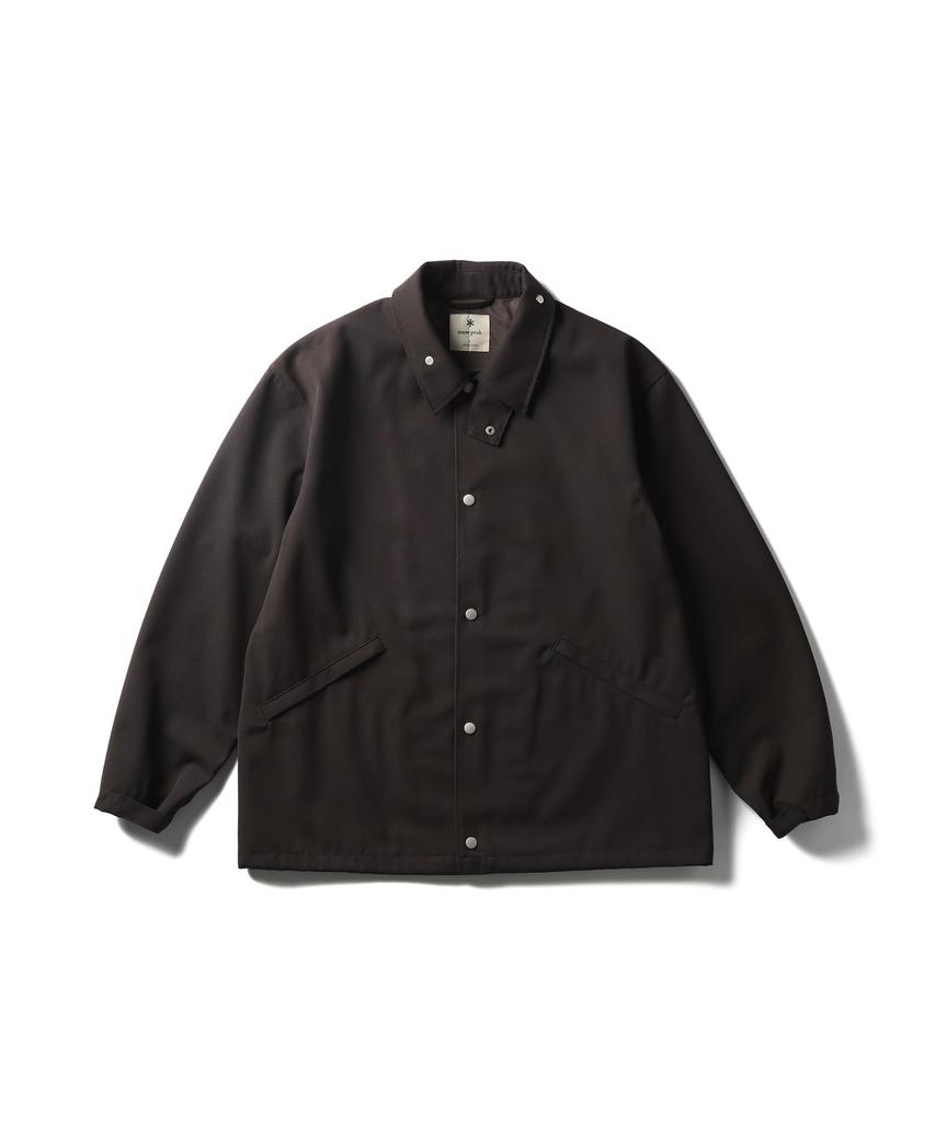 Snow Peak Hybrid Wool Coach Jacket Dark Size M JK-25AU013, Outerwear, Men's/Women's, Brown,