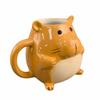Capibara Ceramic Mug, Capybara Water Cup, Home Milk Hedgehog Breakfast Cup, Niche Design Coffee Cup