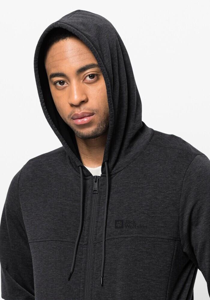 Куртка Jack Wolfskin Waldsee Hooded Jkt M (1710701) черный