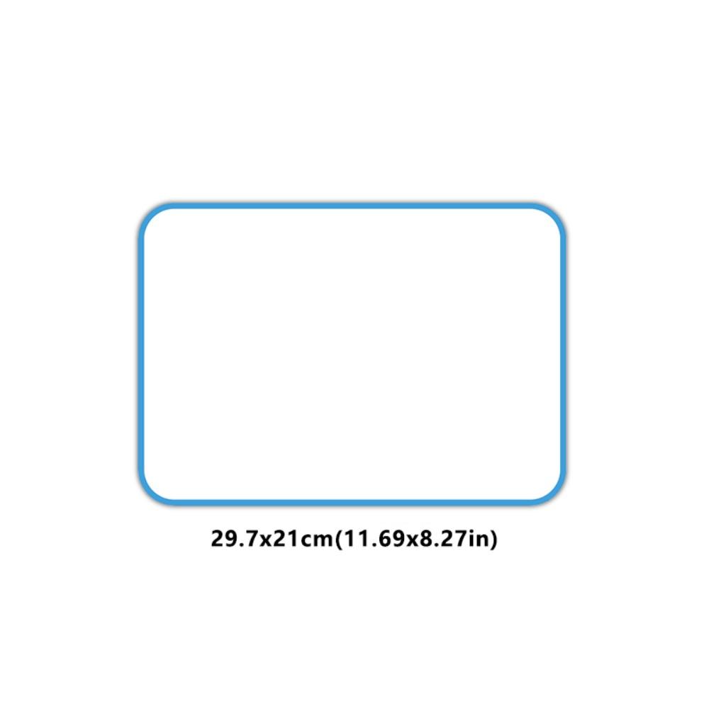 Portable A5/A4/B4/A3 Whiteboard Dry Erase Magnetic-Friendly Graffiti Drawing Board Reusable Double-Sided Erasable Writing Board
