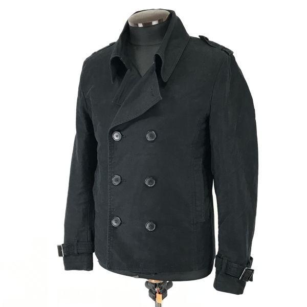 HARE Short Peacoat Men’s M Black Coat Jacket Jumper