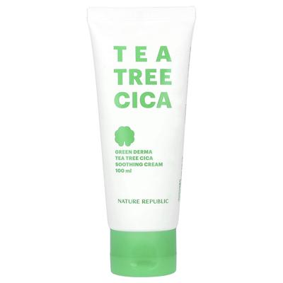 Green Derma Tējas koka Cica, Nomierinošs krēms, 100 ml(3.38Fl Oz)