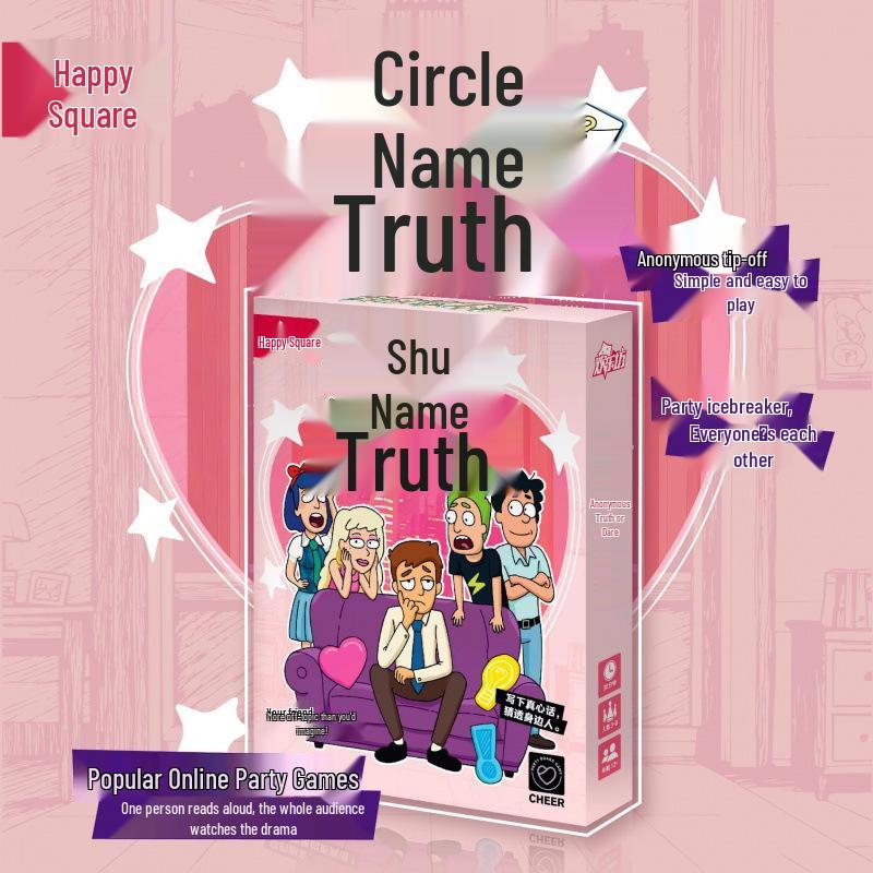 Happy Place Berserk Truth or Dare: Icebreaker Party Game for 3-8 Players