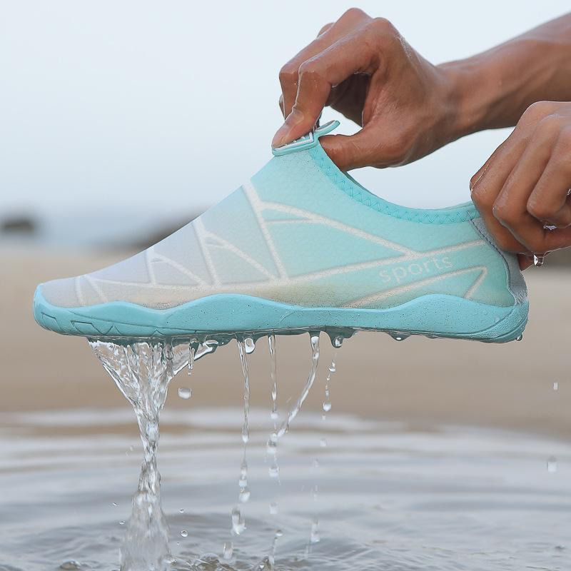 Wasserschuhe für Damen und Herren, barfuß, schnelltrocknende Aquasocken, zum Hineinschlüpfen, Schwimmen, Strandschuhe zum Angeln, Wandern, Surfen, Kajakfahren, Camping, Pool, Fluss, Yoga