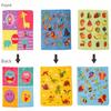 Colorful Montessori Toy Soft Fabric Sensory Toy Baby Activity Toy Magic Tissue Box  Early Education