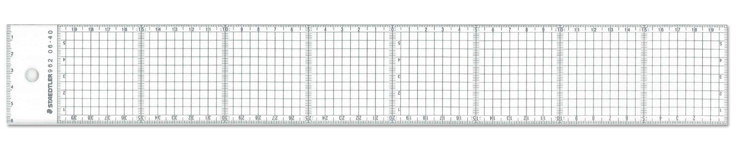 

STAEDTLER Ruler Grid Cutting 40cm 962 06-40