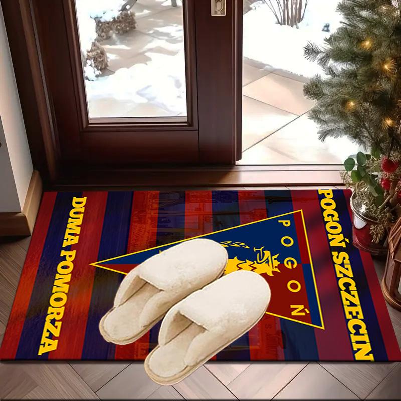 Pogoń Football Crest Area Rug Office rug, Chair Rug, Decor Carpet Livingroom bedroom Mat, Large Size Fan gifts Christmas gifts
