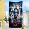 Cristiano Ronaldo Beach Towel Super Soft Microfiber Quickdry Fabric Comfortable Lightweight