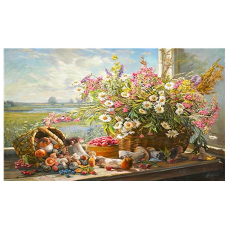 30X40CM 5D Diy Diamond Painting Various Flowers Embroidery Cross Stitch Home Decor Handmade Gift