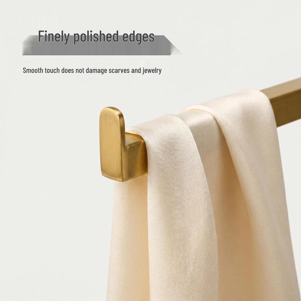 Stainless Steel Multifunctional Clothing and Accessories Display Rack