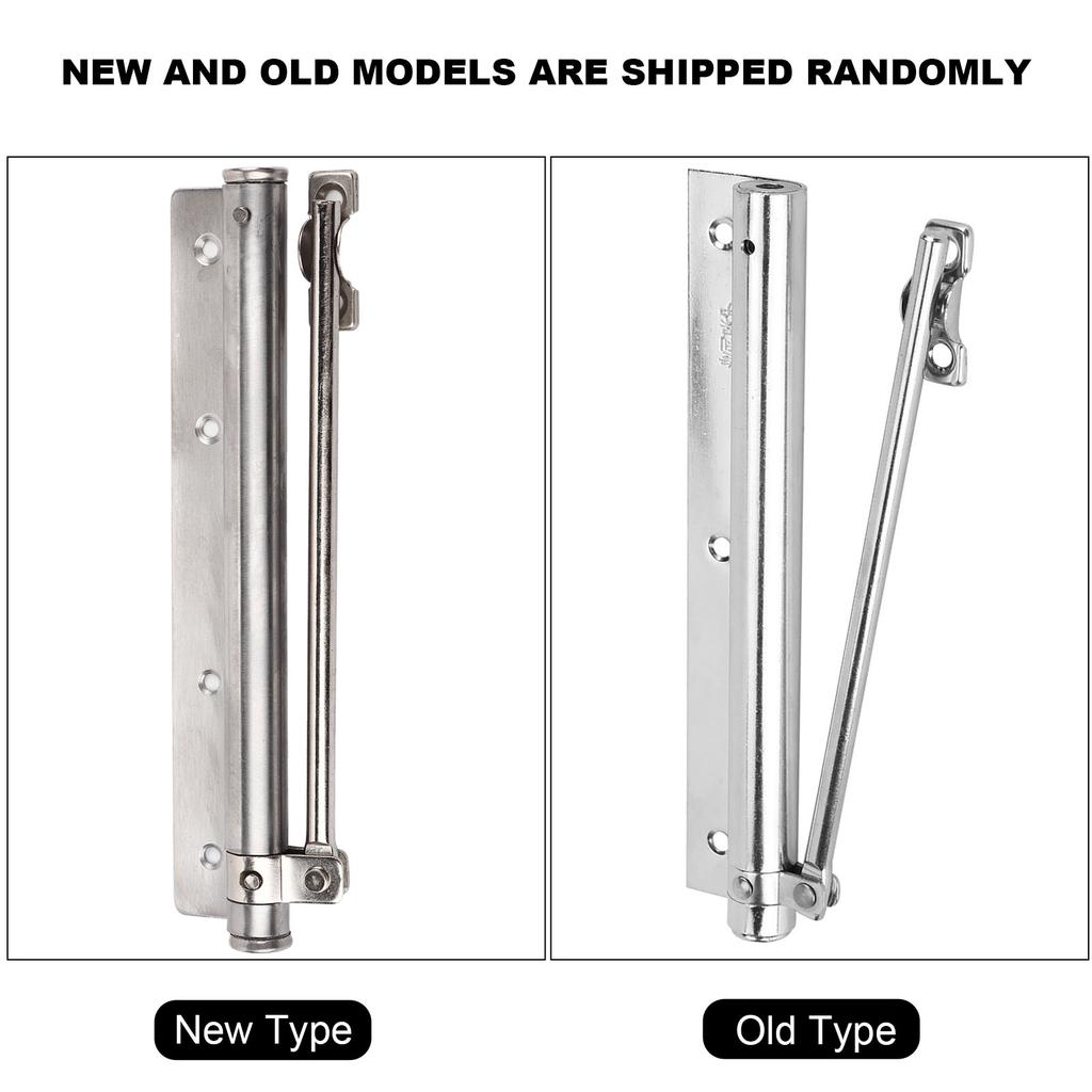 Adjustable Automatic Door Closer Light Spring Fire Door Silent Linkage Mini Door Shutter