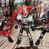 Kamen Rider Galaxy Version V2  Masked Rider Assembled Movable Figure Collect Toy Model Perfect Gift