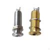 2 Pcs, Bass Guitar Pickup, Threaded Barrel Connector, Input Output Plug, Plug