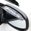 2Pcs Car Rear View Side Mirror Rain Board Eyebrow Guard Sun Visor For Ford Mustang Spoiler Shelby GT 350 500 Cobra E Focus 2 3 MK3 Kuga