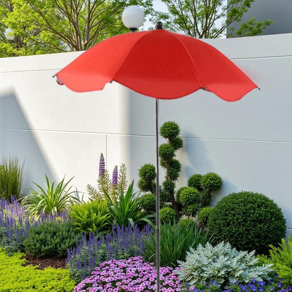 Plant Umbrella for Outdoor Plants Adjustable Angles Garden Shade, Potted