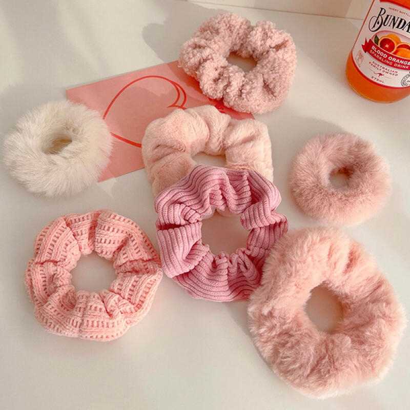 

Cocoring Набор зимних повязок на голову из искусственного меха Gopchang Pink set