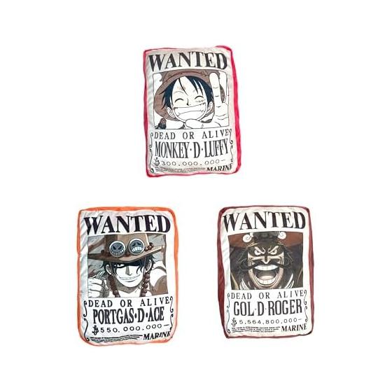 Wanted stuffed toy ~Luffy Ace Roger~ approx. 35cm Prize (Roger)