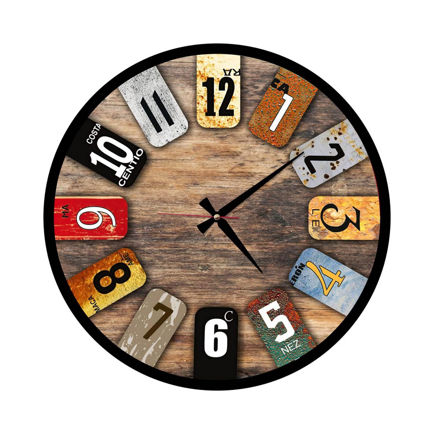 

Декоративные деревянные настенные часы