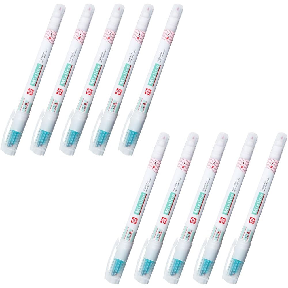 

Sakura Craypas Mixline Highlighter Blue Green 10 Pack