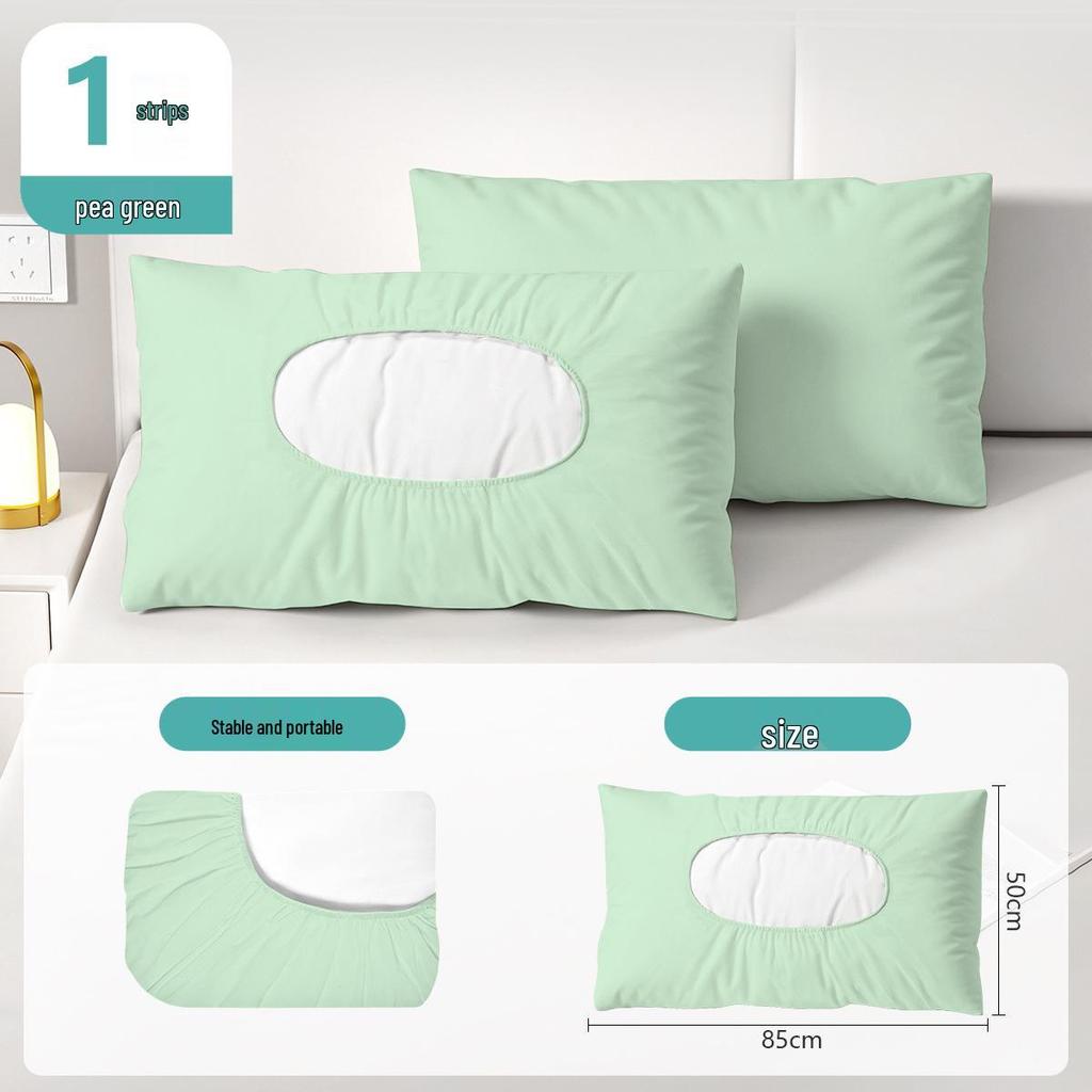 Thickened Stain-Resistant Travel Pillowcase for Train Sleeper