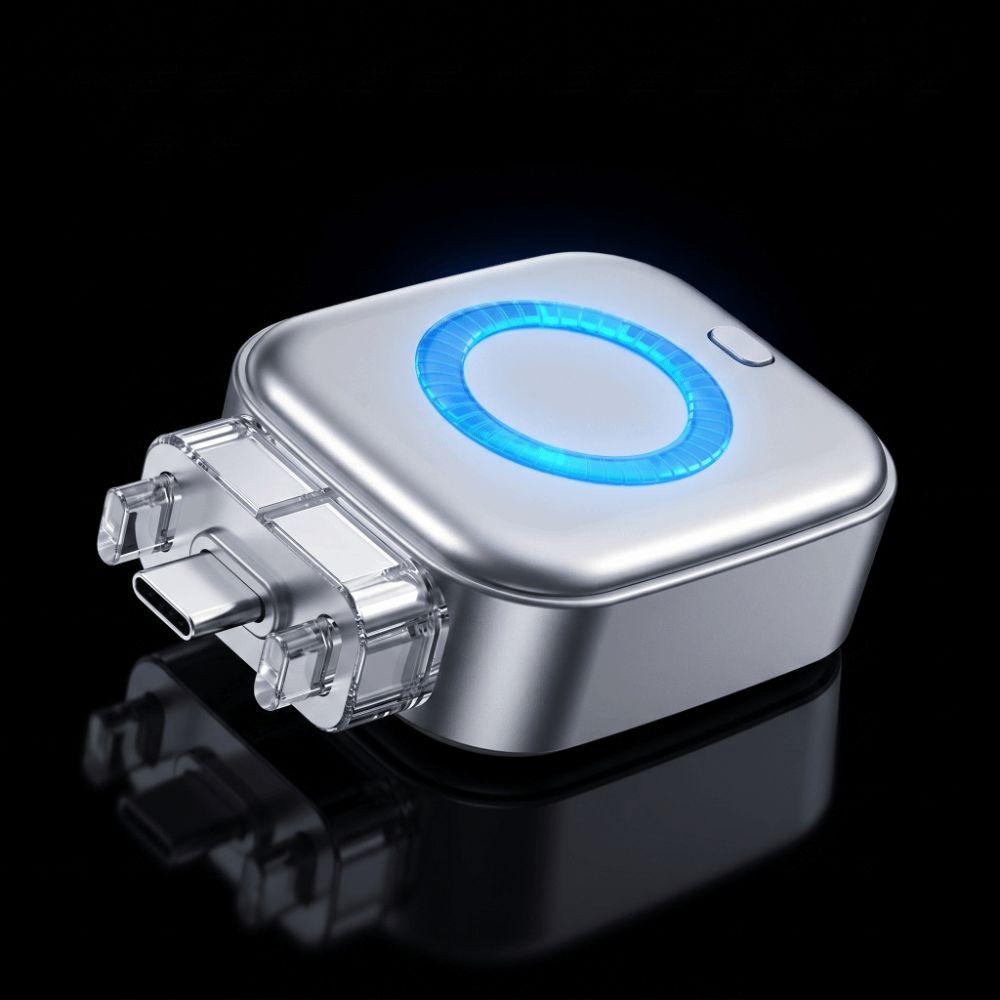 Prise Intelligente Stop-Courant Connecteur Type-C Adaptateur de Charge Rapide Charge de Voyage
