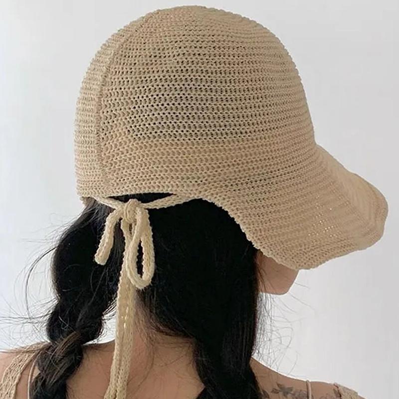 Sun Hat Wide Brim Floppy Summer Hats For Women Beach Bucket Caps Foldable Shade Hat Breathable Sunscreen Caps Gifts