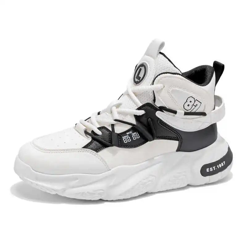 

Демисезонные Ботильоны на Платформе Весенние Ботильоны Кроссовки Ботильоны Мужская Обувь Волейбол Мужские Кроссовки Спортивный Бренд Дизайнер 44