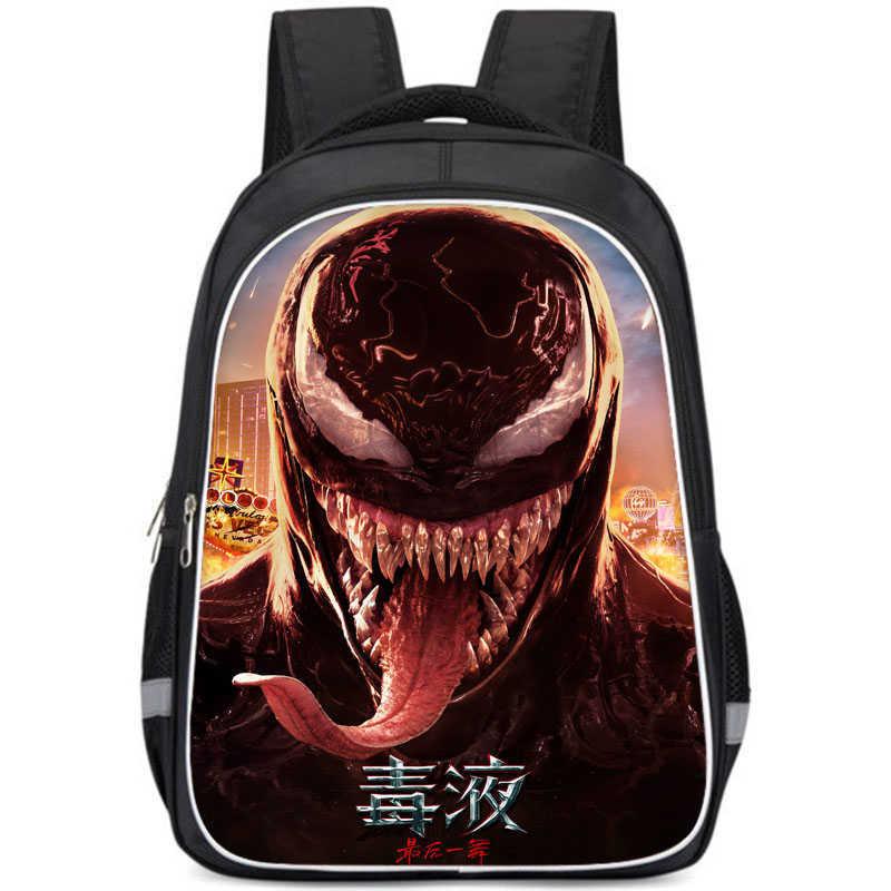 Versatile The Venom Last Dance Cartoon Pattern Backpack For School With High Durability And Comfort