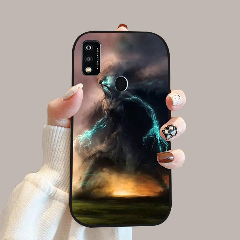 For ZTE Blade A51 Case A52 A53 Color Painted Soft Silicone Phone Cover Cases For ZTE Blade A31 Fashion Protective Fundas Coque