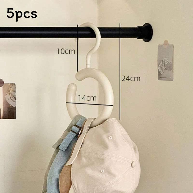 Modern Pp Overhead Hangers With Antislip Features For Dorm Room And Closet Use