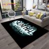 Tappeto Tappetino Decorativo per Casa Soggiorno Camera da Letto Divano Stanza dei Giochi Zerbino, Tappeto da Area Tappetino Antiscivolo, Gioco Film Horror 3D Silent Hill