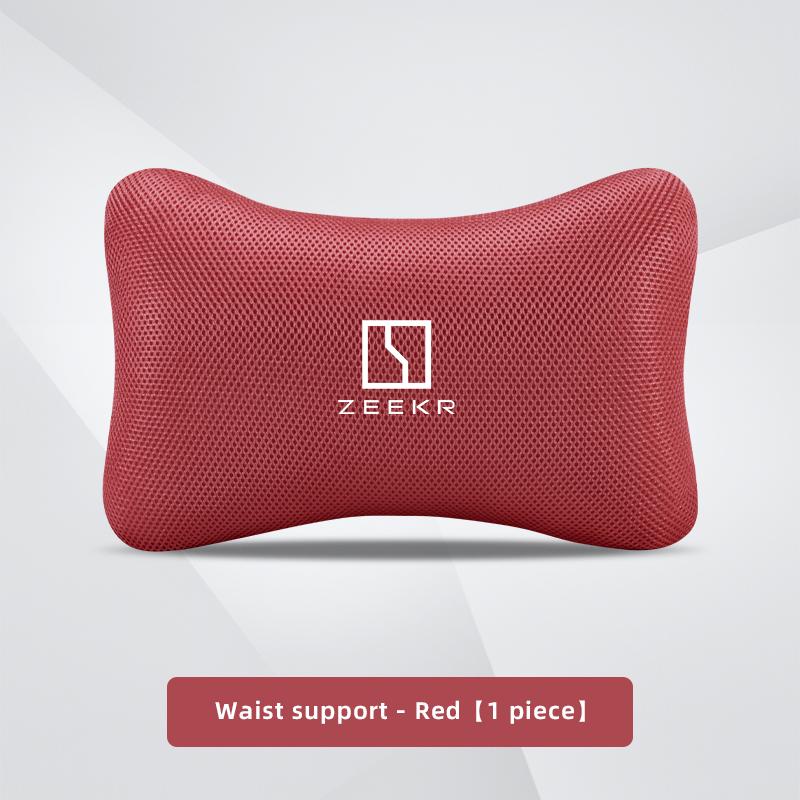 Car Seat Neck Headrest Waist Cushioning Ice Silk Pillow Interior Accessories For Zeekr 001 FR MIX 009 007 GT Zeekr X 7X 9X