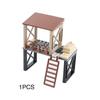 WW2 Military Oil Drum Fuel Tank War Scene Soldiers SWAT Figures Accessories Sandbag Bricks Toys Compatible Children Gift