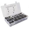 50Pcs Cable Clamps 1/4-In 1-In 3/8-In Assortment Kit Rubber Cushion Insulated Cl