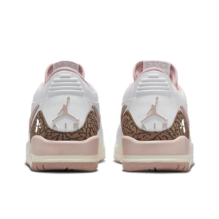 Jordan Legacy 312 Vintage Basketball Shoes Women's Low top Pink/White FQ7827-116(Team56- )