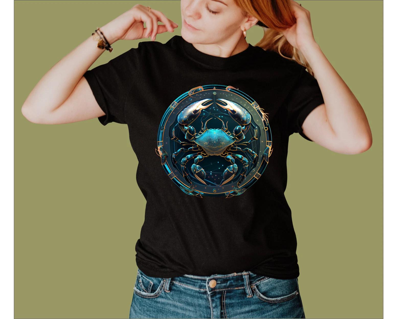 STAR SIGN CANCER T-SHIRT 3XL