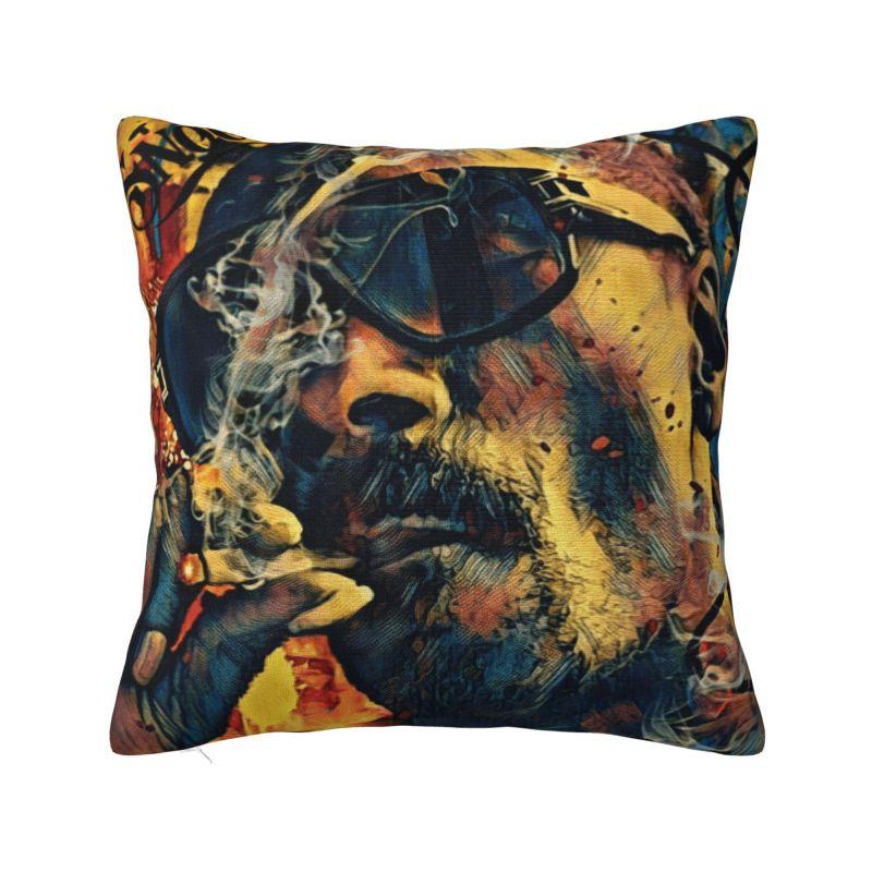 Rapper Music Snoop Dogg Cushion Cover X Cm Polyester Velvet Throw Pillow Case For Sofa Car Decoration Bedding Pillowslip
