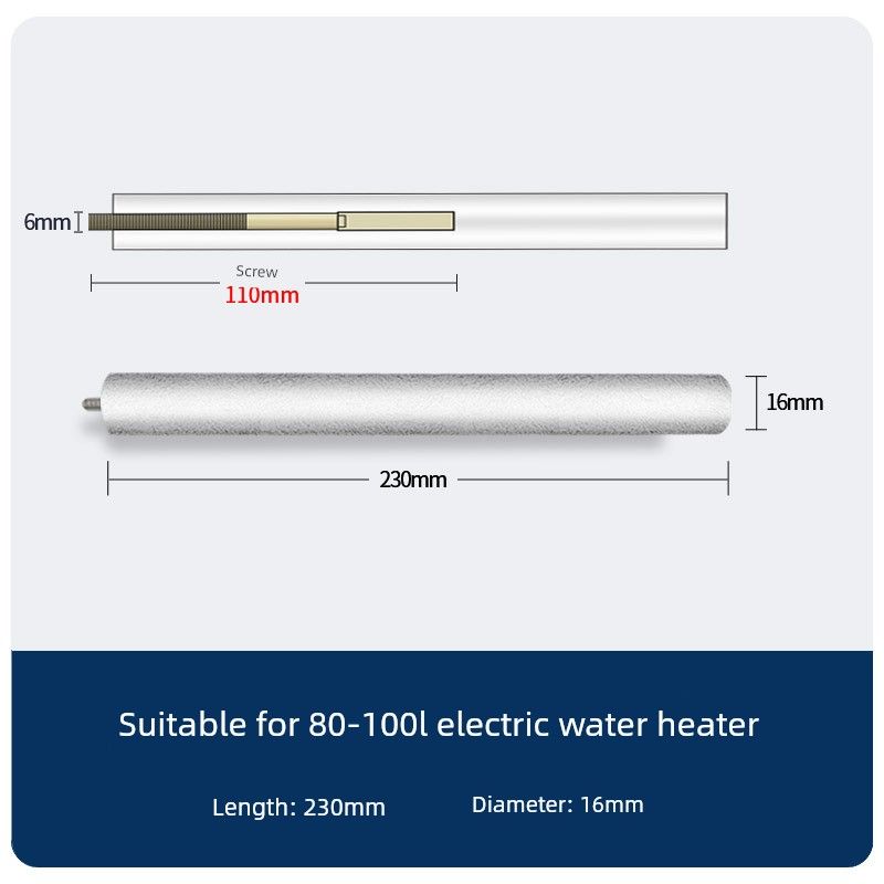 Suitable for Sakura Electric Water Heater Magnesium Rod 40/50/60/80L Sewage Outlet Accessories Cast Type Sacrificial Anode Rod