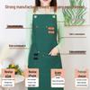Waterproof Oil-Proof Apron for Kitchen, Dining, Restaurant, Gardening, or Work with Custom Logo Option